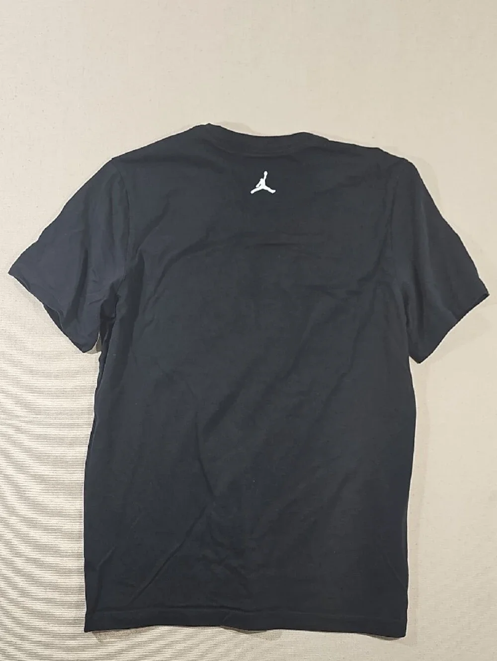 Jordan Black T-Shirt with Red Jumpman Logo